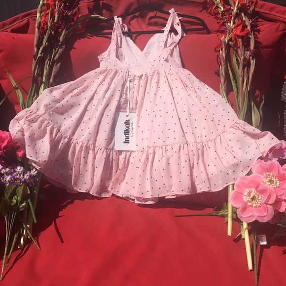 Angel Biba Dresses Angel Biba Indikah Polka Dot Flirty Mini Dress